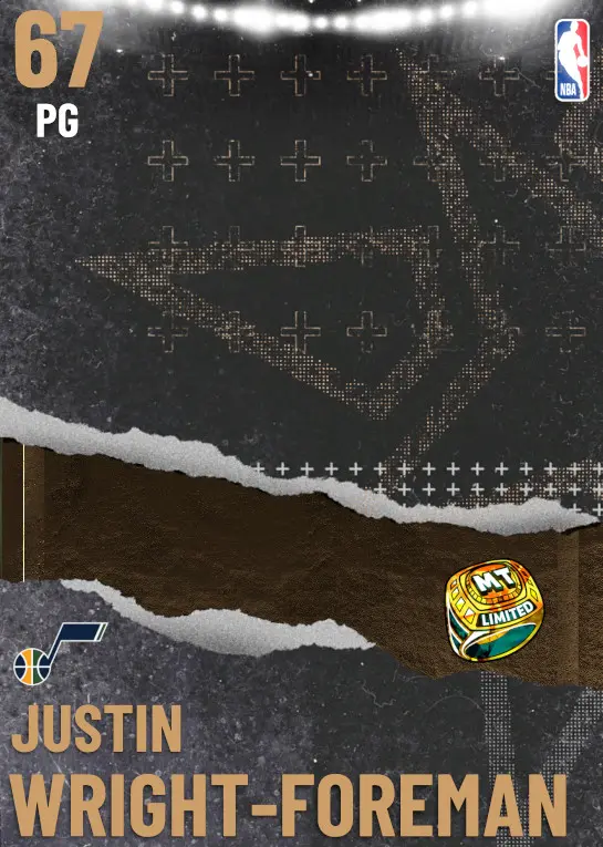 (BRONZE) Justin Wright-Foreman (67 OVR)