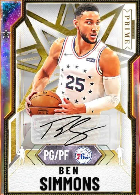 99枚限定 NBA 苦しい Ben Simmons Rookie patch auto