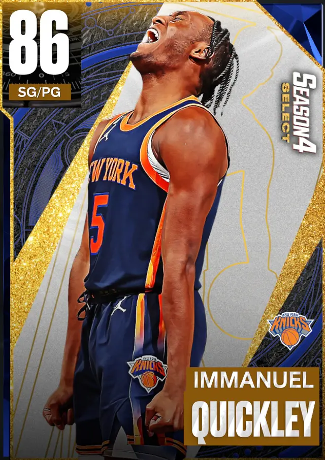 (SAPPHIRE) Immanuel Quickley (86 OVR)