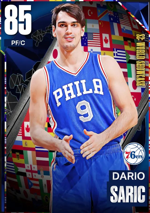 (SAPPHIRE) Dario Saric (85 OVR)