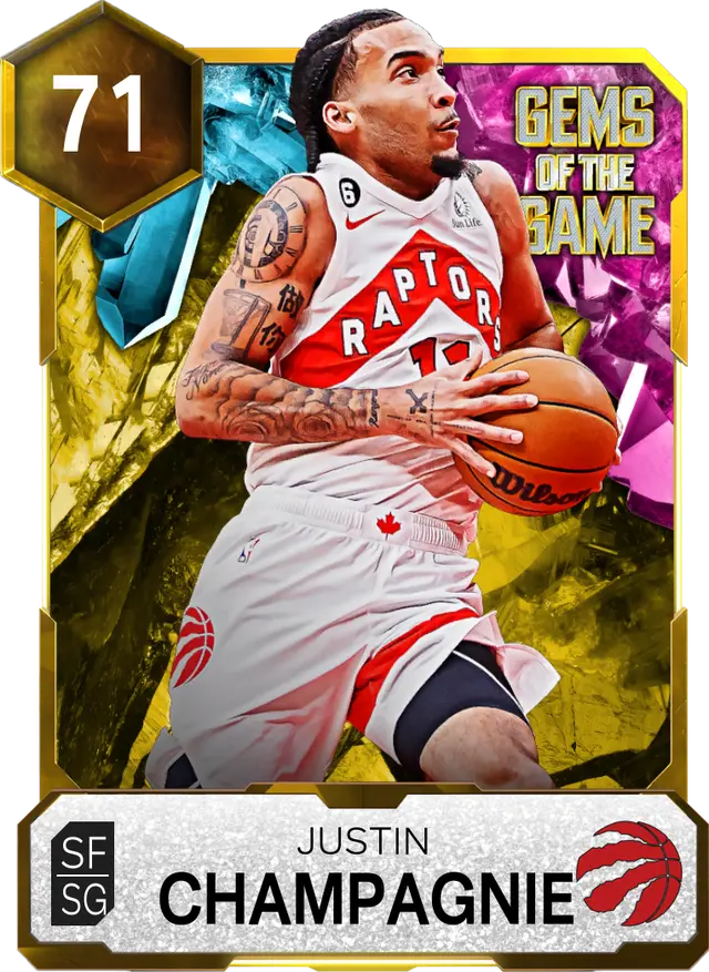 (GOLD) Justin Champagnie (71 OVR)