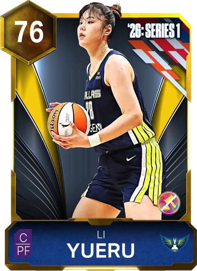 (GOLD) Li Yueru (76 OVR)