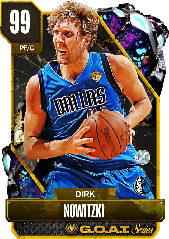 (DM) Dirk Nowitzki (99 OVR)