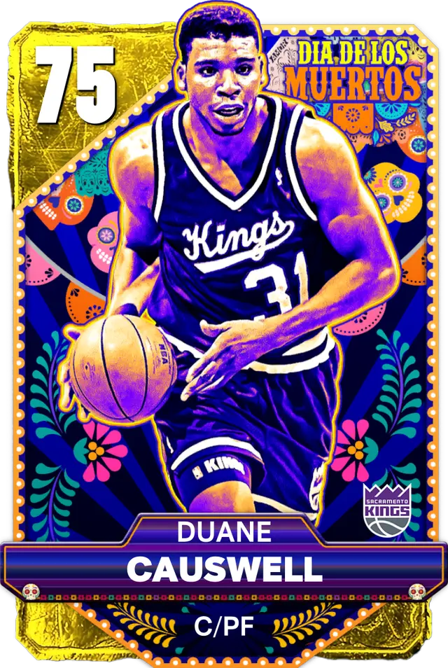 (GOLD) Duane Causwell (75 OVR)