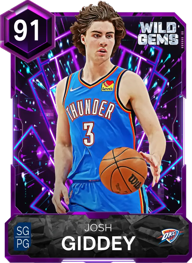 (AMETHYST) Josh Giddey (91 OVR)