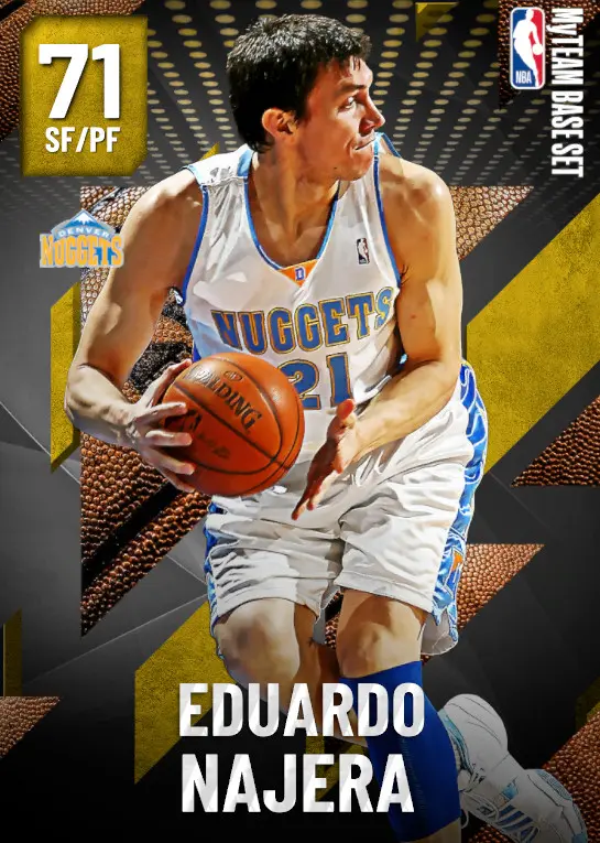 (GOLD) Eduardo Najera (71 OVR)