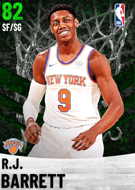 (EMERALD) R.J. Barrett (82 OVR)