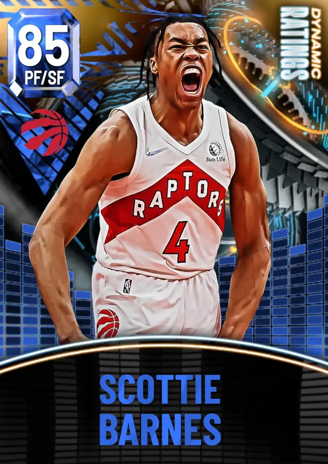 (SAPPHIRE) Scottie Barnes (85 OVR)