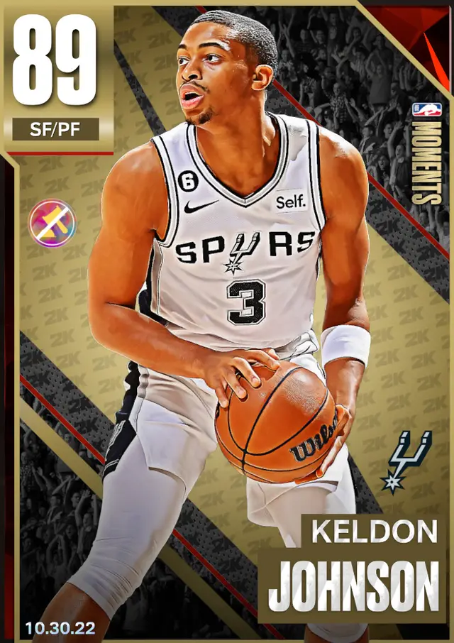 (RUBY) Keldon Johnson (89 OVR)