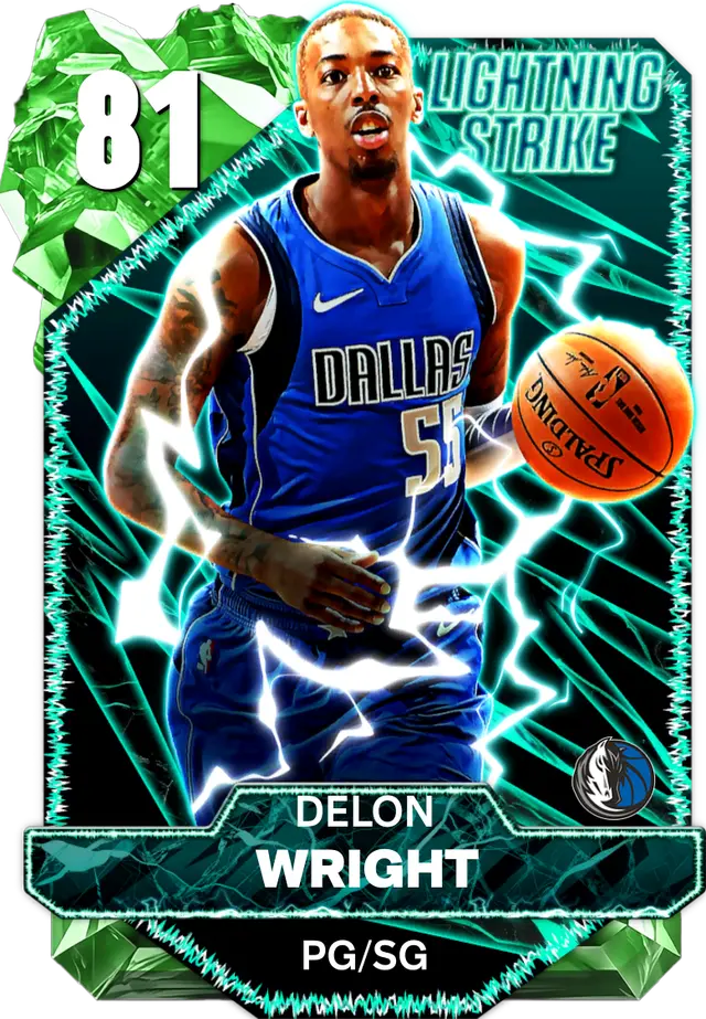 (EMERALD) Delon Wright (81 OVR)