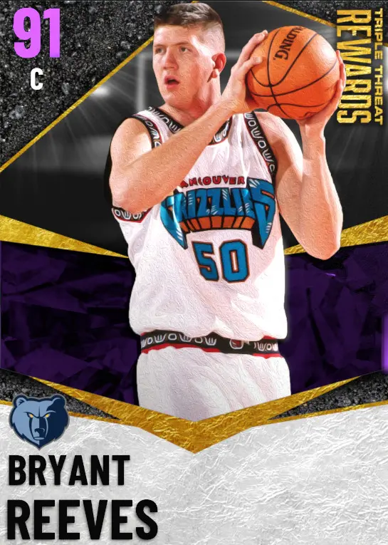 (AMETHYST) Bryant Reeves (91 OVR)