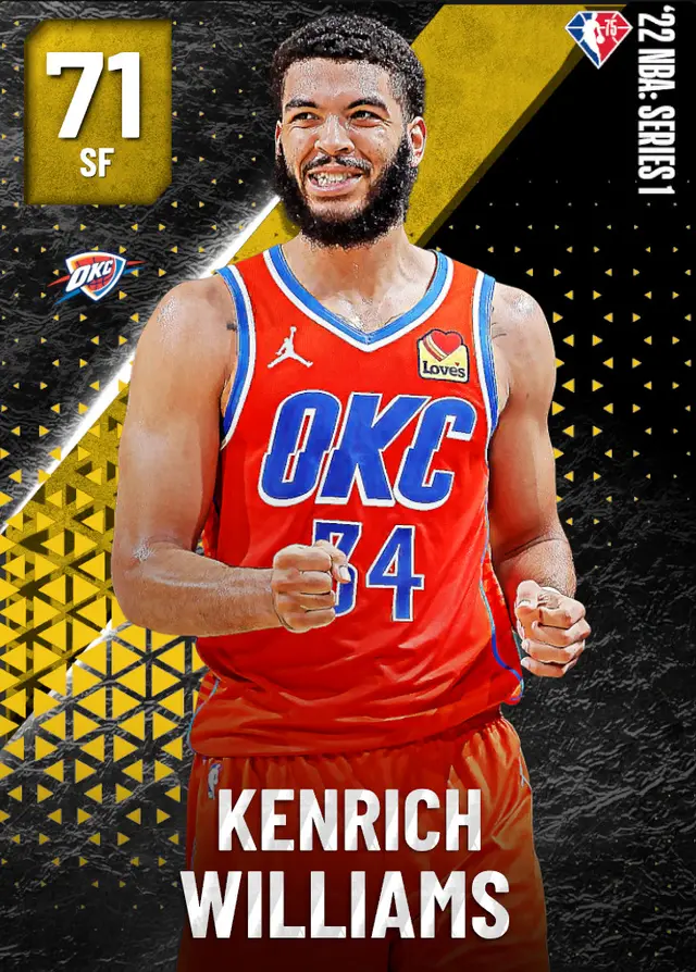 (GOLD) Kenrich Williams (71 OVR)