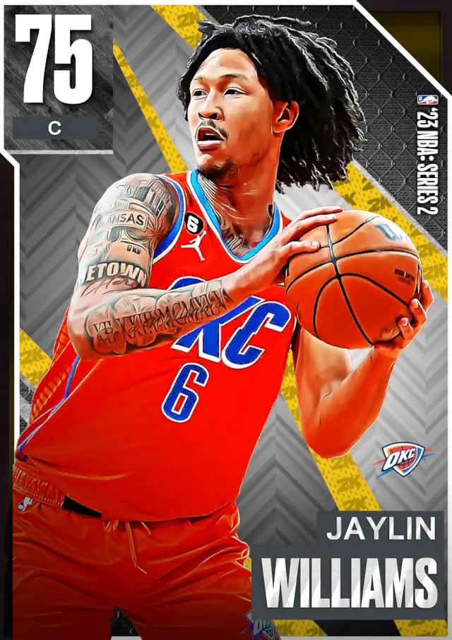 (GOLD) Jaylin Williams (75 OVR)