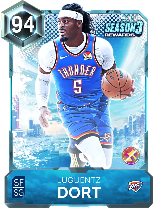 (DIAMOND) Luguentz Dort (94 OVR)
