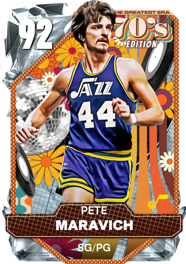 (DIAMOND) Pete Maravich (92 OVR)