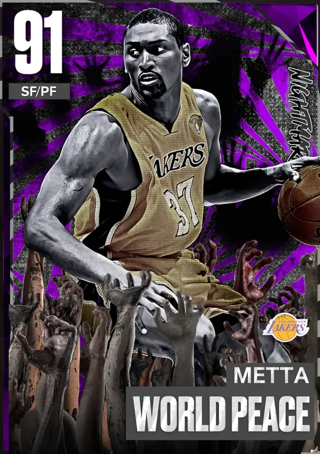 (AMETHYST) Metta World Peace (91 OVR)