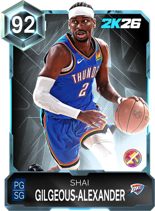 (DIAMOND) Shai Gilgeous-Alexander (92 OVR)