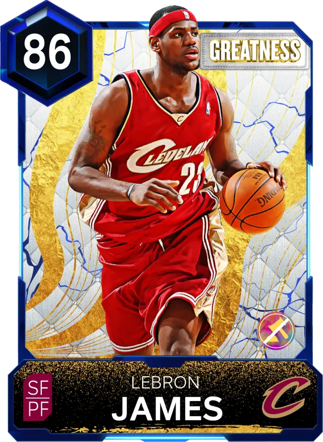 (SAPPHIRE) LeBron James (86 OVR)