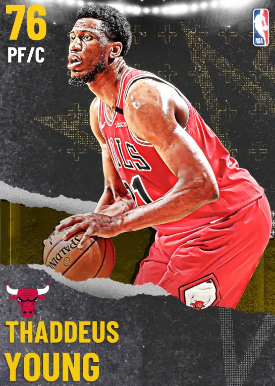 (GOLD) Thaddeus Young (76 OVR)