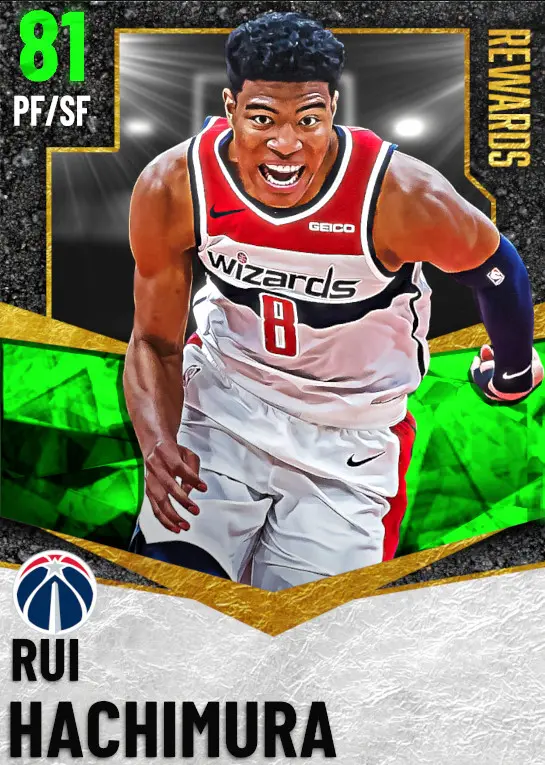(EMERALD) Rui Hachimura (81 OVR)