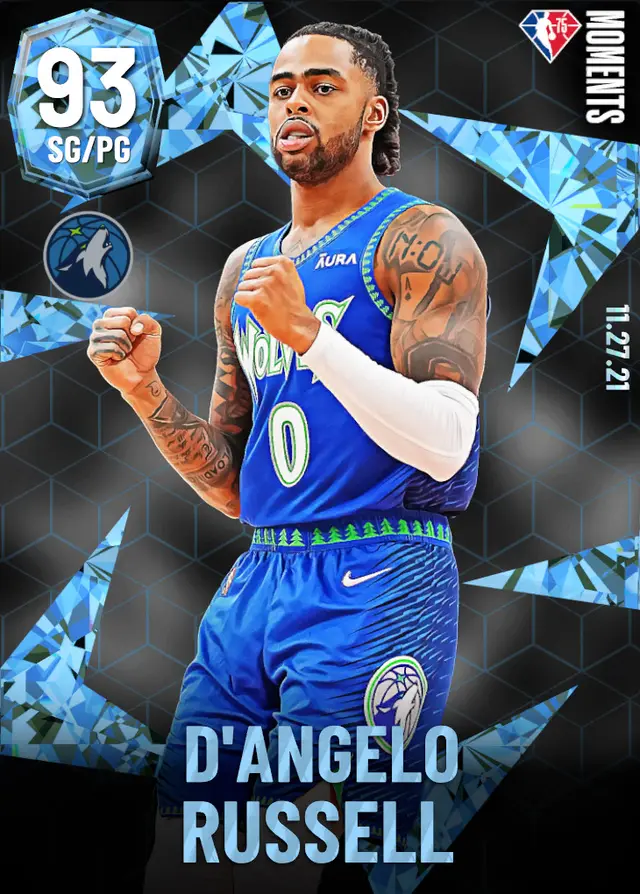 (DIAMOND) D'Angelo Russell (93 OVR)