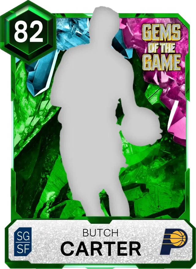 (EMERALD) Butch Carter (82 OVR)