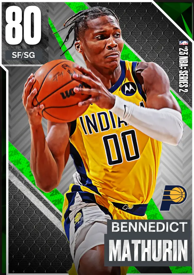 (EMERALD) Bennedict Mathurin (80 OVR)