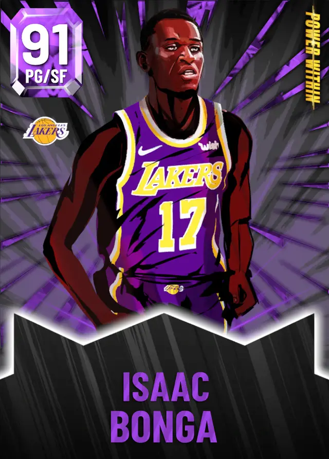 (AMETHYST) Isaac Bonga (91 OVR)