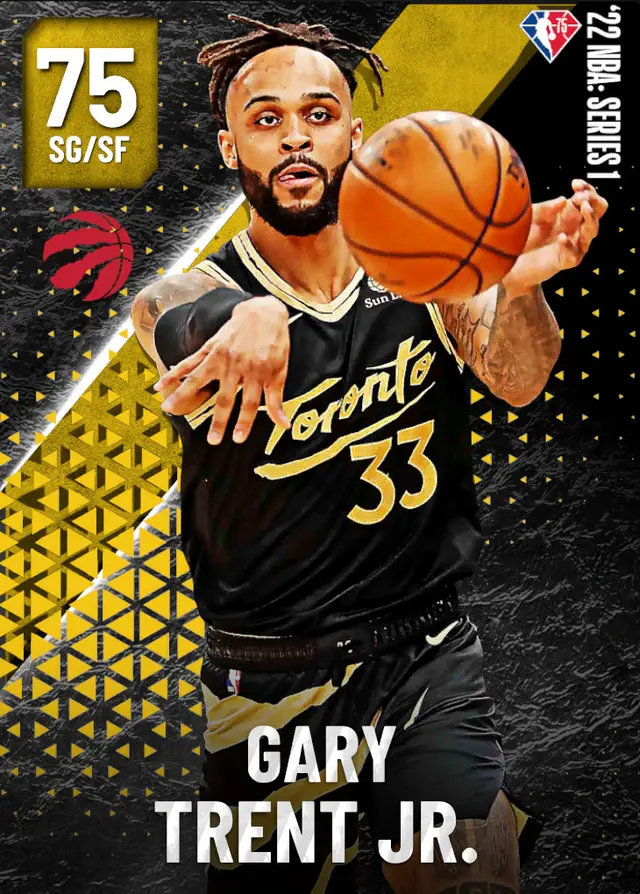 (GOLD) Gary Trent Jr. (75 OVR)