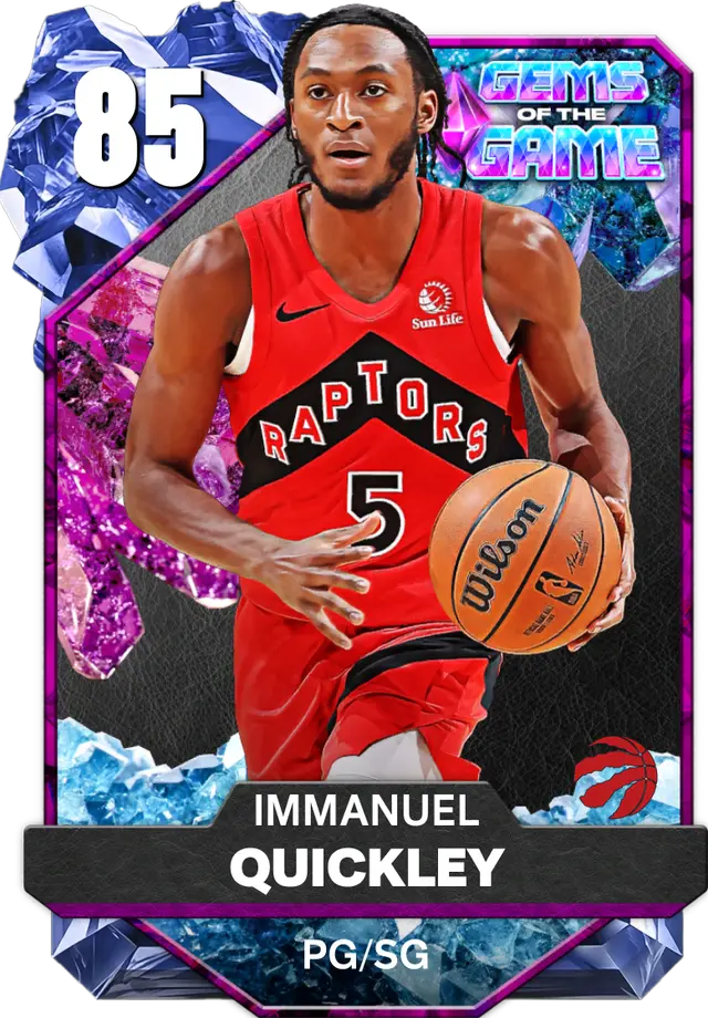 (SAPPHIRE) Immanuel Quickley (85 OVR)