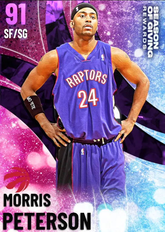(AMETHYST) Morris Peterson (91 OVR)