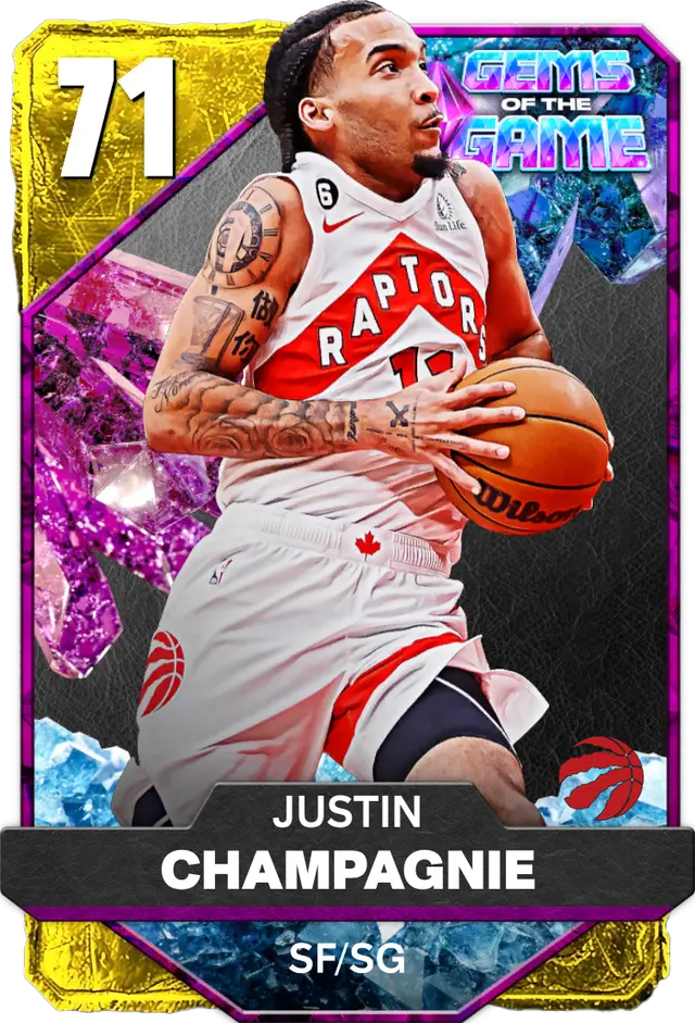 (GOLD) Justin Champagnie (71 OVR)
