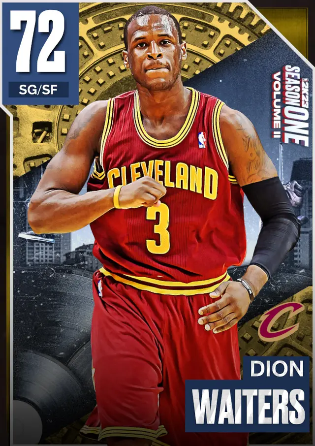 (GOLD) Dion Waiters (72 OVR)