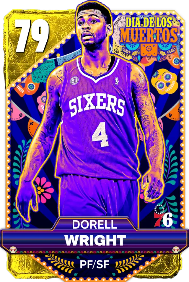 79 Dorell Wright | Dia De Los Muertos
