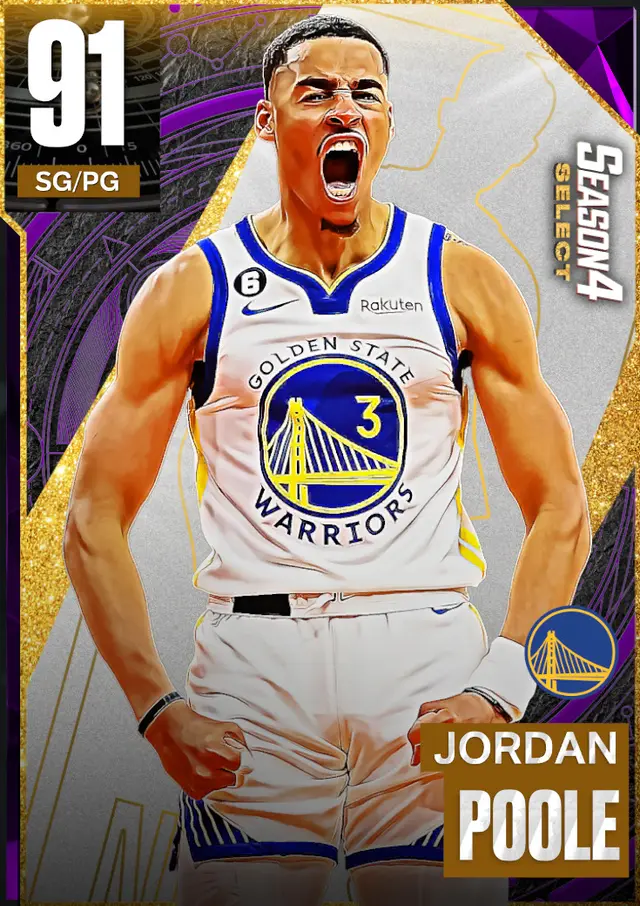 (AMETHYST) Jordan Poole (91 OVR)