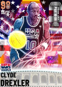 98 Clyde Drexler | Pantheon Team USA