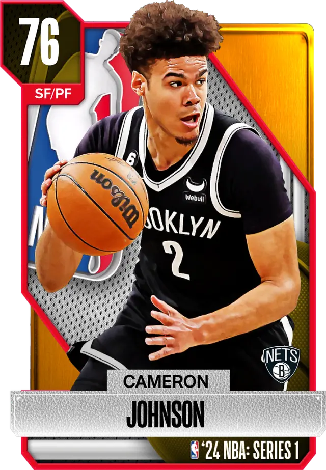 (GOLD) Cameron Johnson (76 OVR)