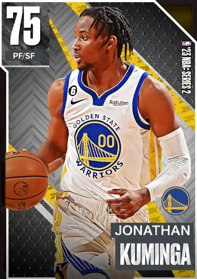 (GOLD) Jonathan Kuminga (75 OVR)
