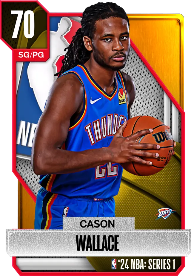 (GOLD) Cason Wallace (70 OVR)