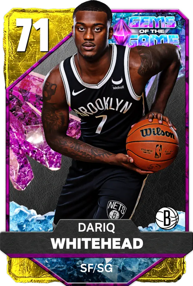 (GOLD) Dariq Whitehead (71 OVR)
