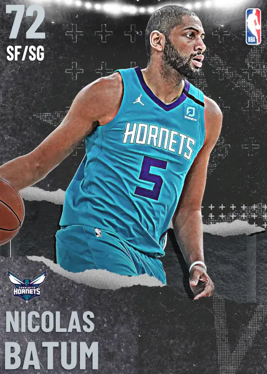 (SILVER) Nicolas Batum (72 OVR)