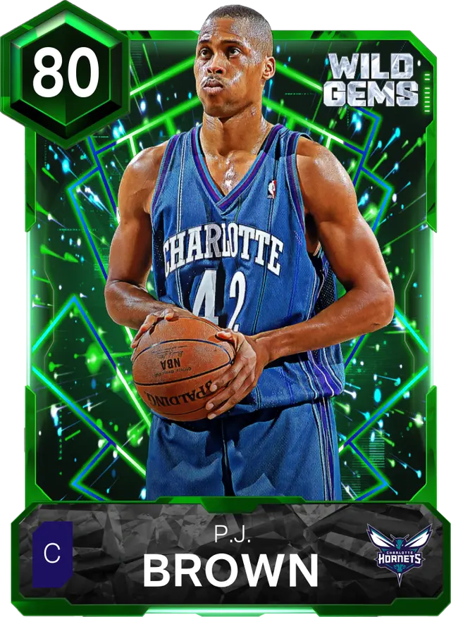 (EMERALD) P.J. Brown (80 OVR)