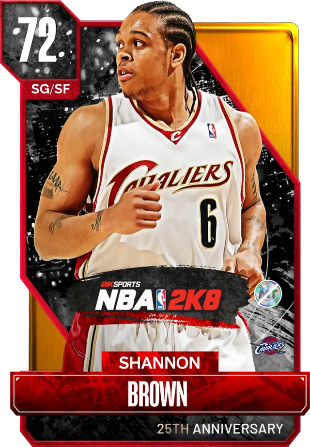 (GOLD) Shannon Brown (72 OVR)