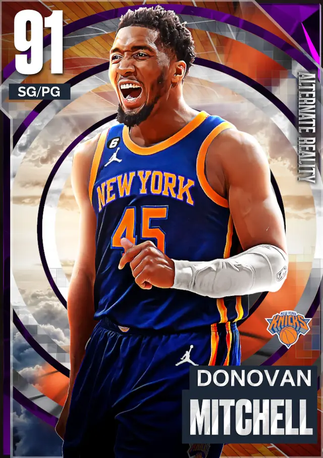 (AMETHYST) Donovan Mitchell (91 OVR)