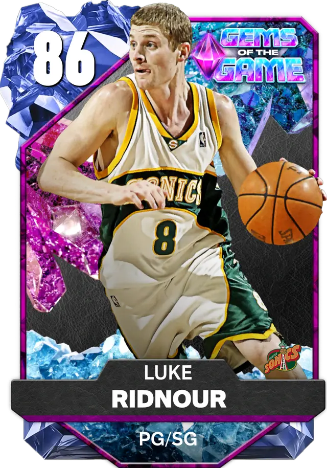 (SAPPHIRE) Luke Ridnour (86 OVR)