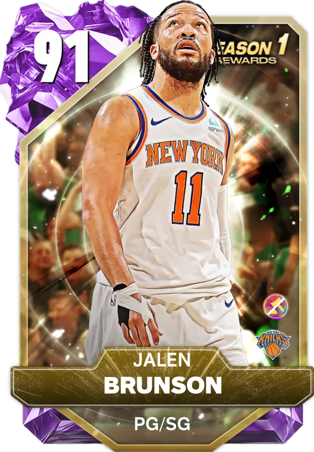 (AMETHYST) Jalen Brunson (91 OVR)