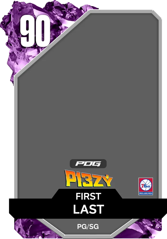 NBA 2K24 | 2KDB Custom Card (PDG x P13ZY 2k25 TEMP)