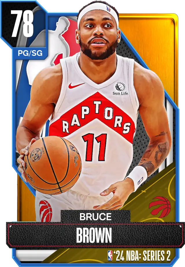 (GOLD) Bruce Brown (78 OVR)
