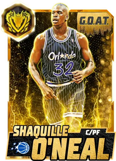 (GOAT) Shaquille O'Neal (99 OVR)