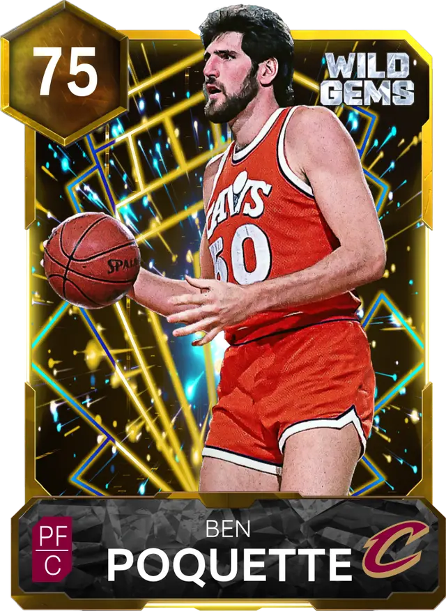 75 Ben Poquette | Gold Wild Gems